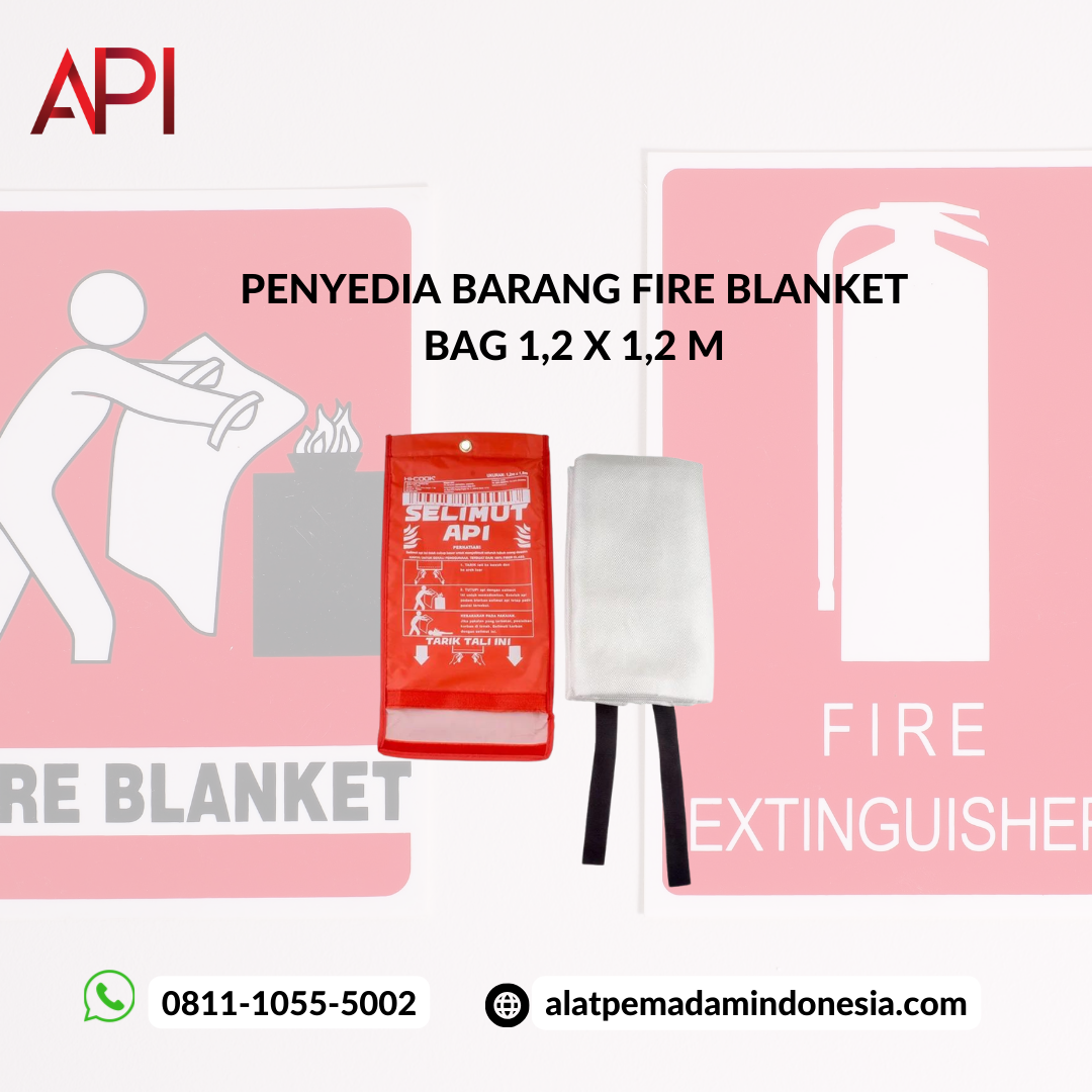 Beberapa Hal penting yang harus diperhatikan saat menggunakan fire blanket