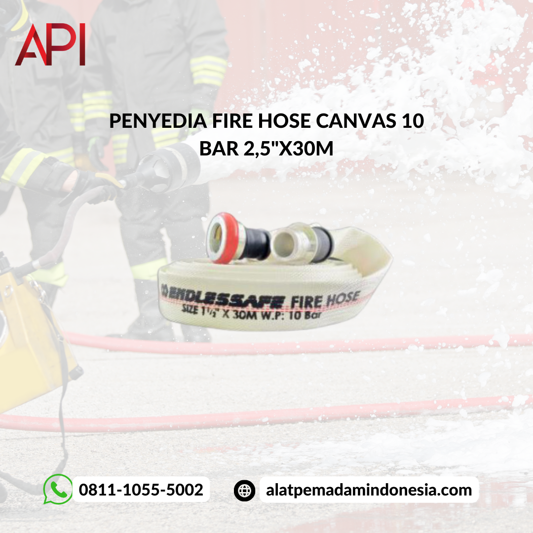 Kelebihan Serta Kekurangan Selang Pemadam Kebakaran dari Canvas